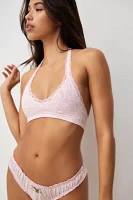 Out From Under Seamless Stretch Lace Halter Bralette