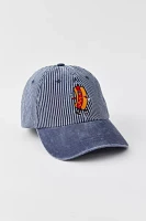 Hot Dog Striped Baseball Hat