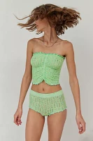 Out From Under Hello Sunshine Seamless Marled Knit Boyshort