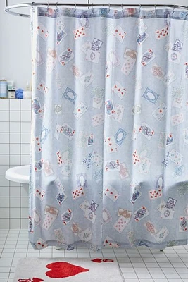 Queen Of Hearts Shower Curtain