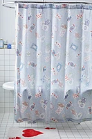 Queen Of Hearts Shower Curtain