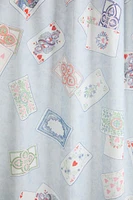 Queen Of Hearts Shower Curtain