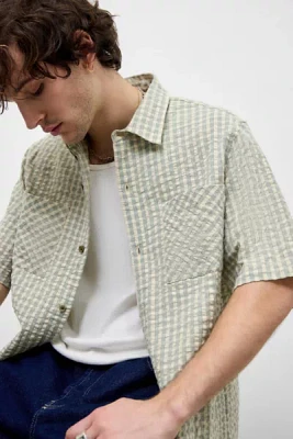 BDG Check Seersucker Shirt