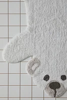 Teddy Bear Tufted Bath Mat