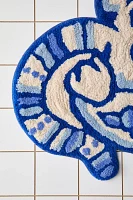 Delft Cat Bath Mat