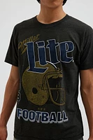 Screen Stars Miller Lite 1989 Football Tee