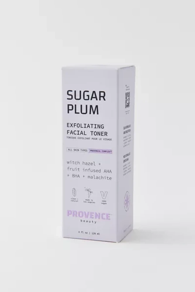 Provence Beauty Sugar Plum Exfoliating Facial Toner