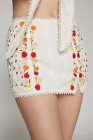 Kimchi Blue Eddie Floral Embroidered Top & Skirt Set