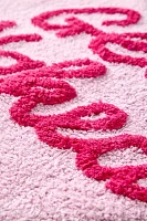 Get Naked Heart Crochet Bath Mat