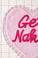 Get Naked Heart Crochet Bath Mat