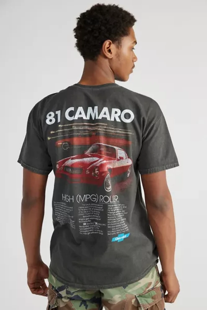 Chevy Camaro 1981 Ad Tee