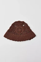 Lia Hand-Crochet Bucket Hat