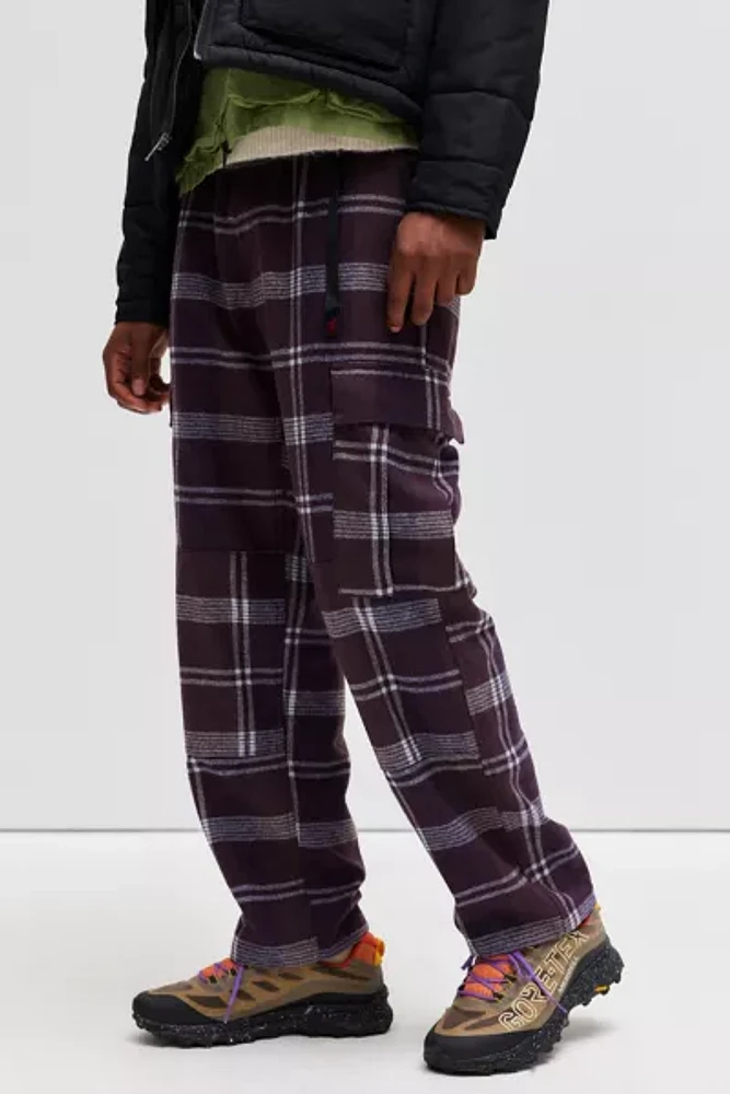 Gramicci Wool Blend Plaid Cargo Pant