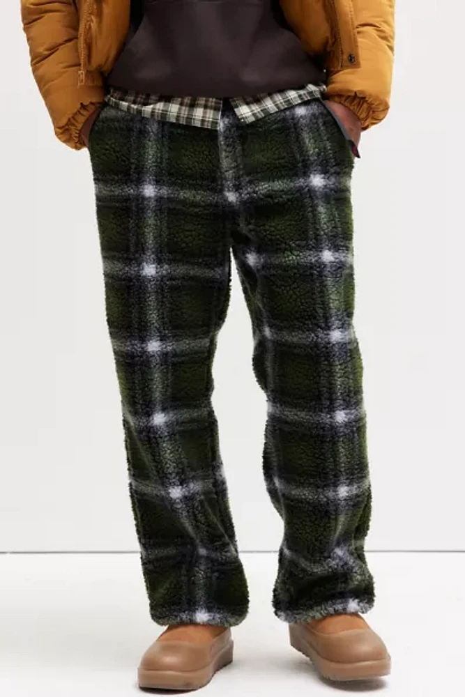 Gramicci Shadow Plaid Fleece Pant