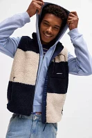 Gramicci Checkered Pattern Fleece Vest