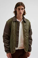 Alpha Industries Mixed Media Quilted Jacket