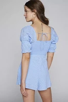 Kimchi Blue Ivy Eyelet Lace Romper