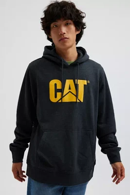 CAT Logo Fleece Hoodie Sweatshirt