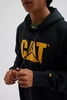 CAT Logo Fleece Hoodie Sweatshirt