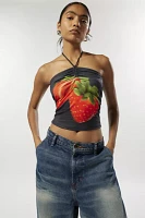 Silence + Noise Nova Fruit Halter Top