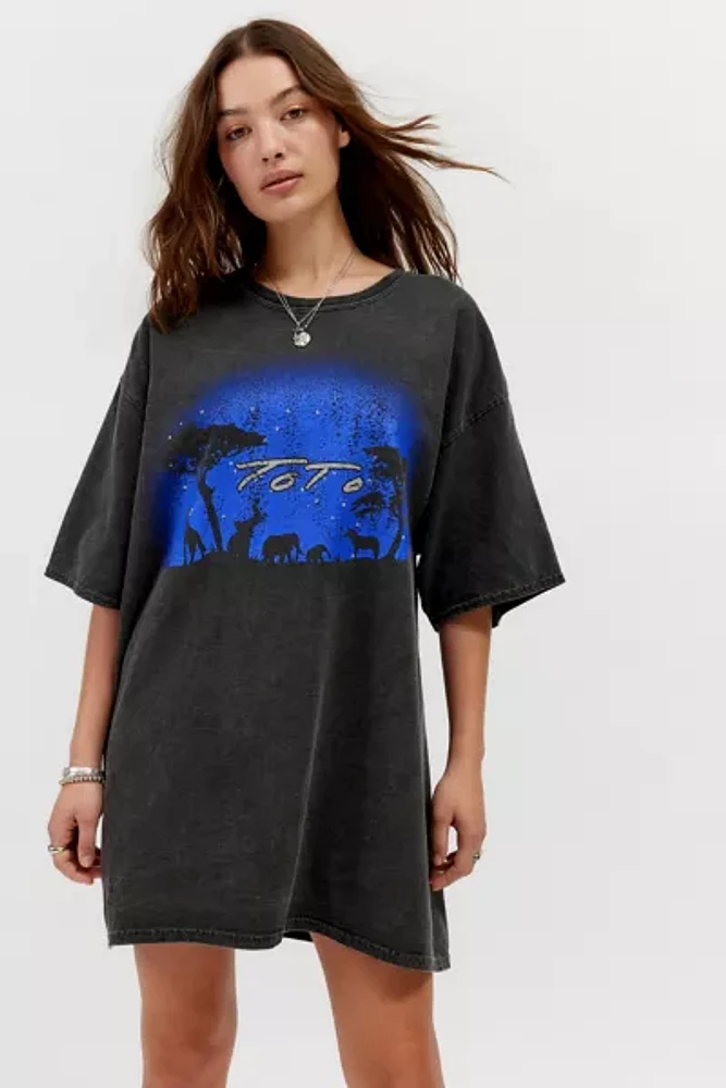 Toto Africa Washed T-Shirt Dress