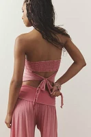 Out From Under Ruched Handkerchief Tube Top