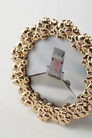 Flower Cluster Circle Picture Frame