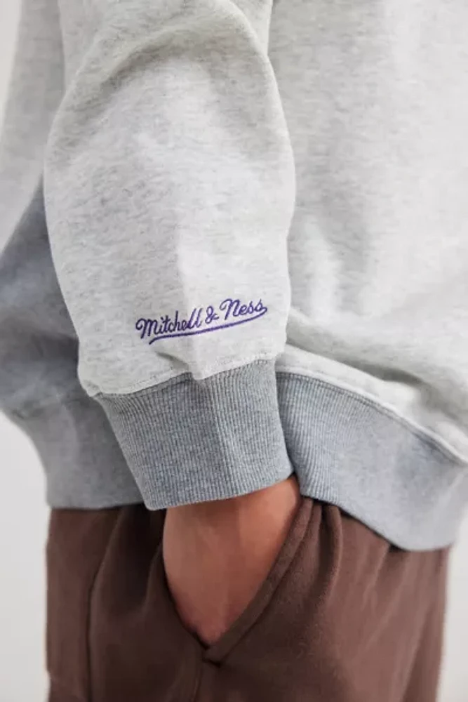 Mitchell & Ness Los Angeles Lakers Premium Crew Neck Sweatshirt