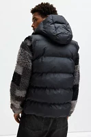 RAINS Alta Hooded Puffer Vest