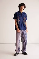 KARDO Chintan Embroidered Short Sleeve Shirt