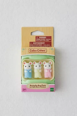 Calico Critters Persian Cat Triplets Figure Set