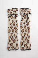 Out From Under Leopard Print Leg Warmer