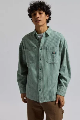 Dickies Hickory Stripe Long Sleeve Shirt