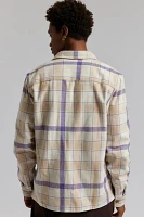 Dickies Nimmons Plaid Long Sleeve Button-Down Shirt