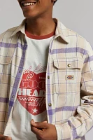 Dickies Nimmons Plaid Long Sleeve Button-Down Shirt