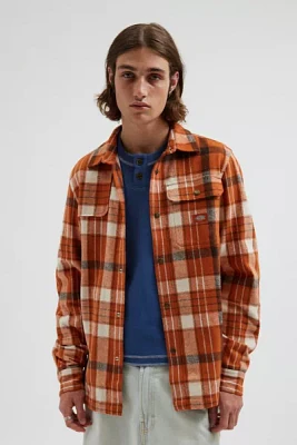 Dickies Nimmons Plaid Long Sleeve Button-Down Shirt