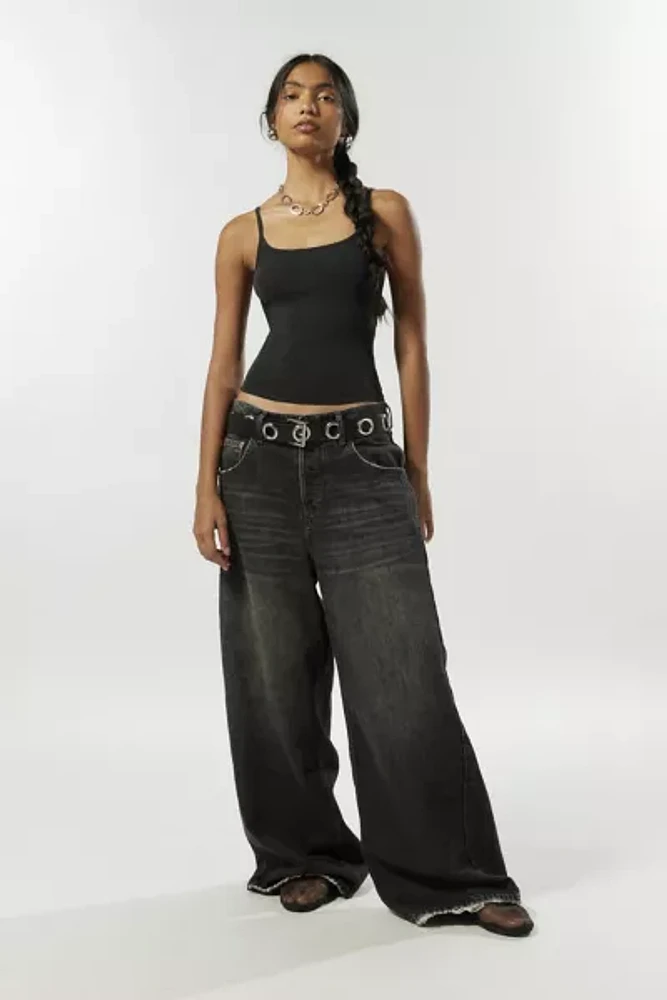 BDG Anika Ultra-Wide Leg Column Jean