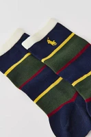 Polo Ralph Lauren Preppy Stripes Crew Sock