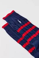 Polo Ralph Lauren Striped Cable Knit Crew Sock