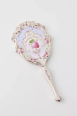 Flower Knows Strawberry Rococo Handheld Mirror