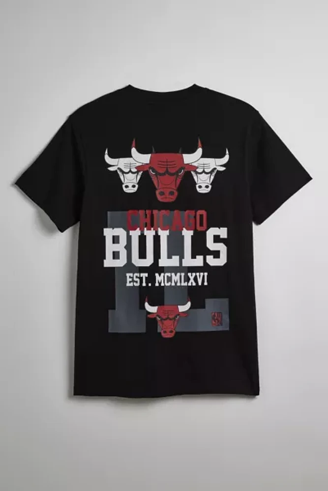 Mitchell & Ness NBA Chicago Bulls Soul Team Logo Graphic Tee