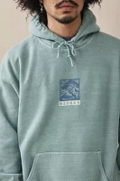 UO Seafoam Japanese Landscape Hoodie Sweatshirt