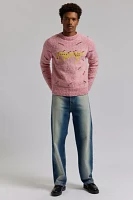 Chamula Horse Pattern Crew Neck Sweater