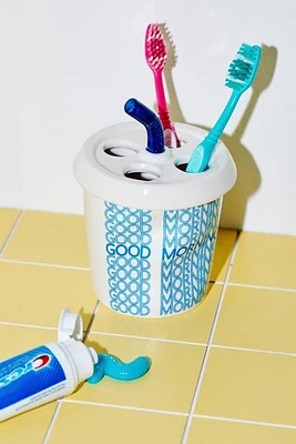 Soda Cup Toothbrush Holder