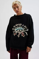 Monitaly Eye Crew Neck Sweater