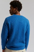 Monitaly Shaggy Crew Neck Sweater