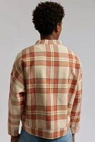 Monitaly Santa Monica Plaid Crew Neck Sweatshirt