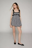 Kimchi Blue Georgie Gingham Babydoll Mini Dress