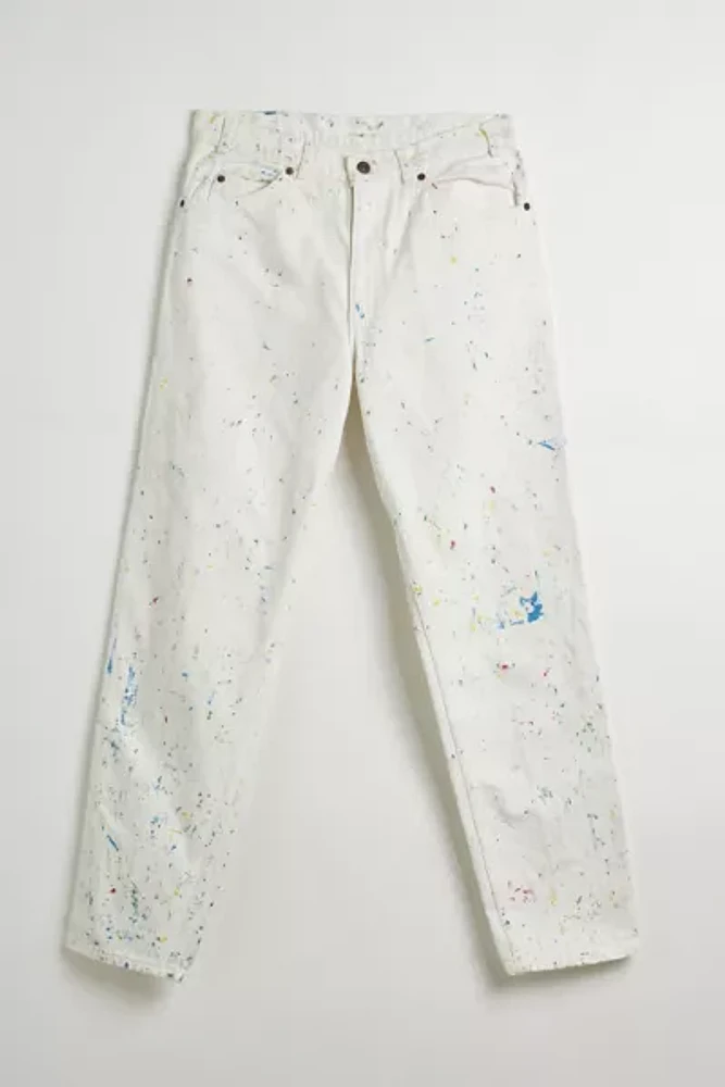 Vintage Paint Splatter Pant