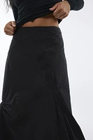 Geel Prima Asymmetric Midi Skirt